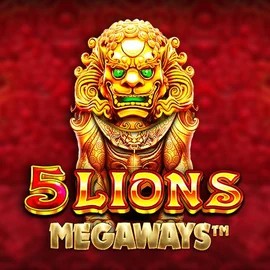Play the 5 Lions Megaways slot by Pragmatic Play on Afkspin Casino