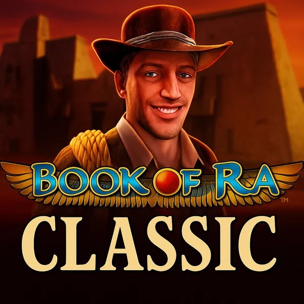 Book of Ra Classic casino game by Novomatic – featured logo at Afkspin Casino