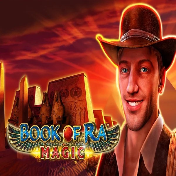 Book of Ra Magic online game logo by Greentube on afksspin.com