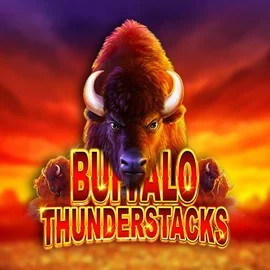 Buffalo Thunderstacks logo by Amatic Industries Afkspin Casino