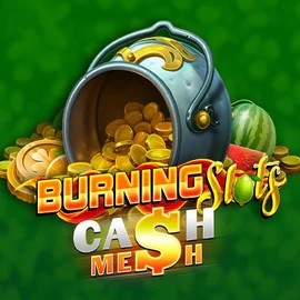 Official Slots logo: Burning Slots Cash Mesh by BF Games at Afkspin Casino