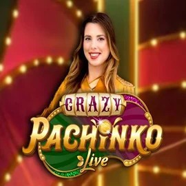 Crazy Pachinko game by Evolution – logo hosted on Afkspin Casino