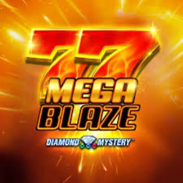 Slots logo of Diamond Mystery Mega Blaze from Greentube at Afkspin Casino