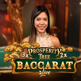 Prosperity Tree Baccarat by Evolution, showcased at afksspin.com – game logo
