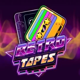 Try Retro Tapes slot by Push Gaming on afksspin.com – logo image