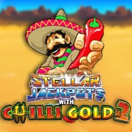 Stellar Jackpots with Chilli Gold x2 online game logo by Lightning Box Game on afksspin.com