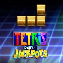 Tetris Super Jackpots game by WMS – logo hosted on Afkspin Casino