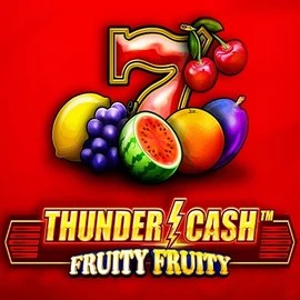Thunder Cash Fruity Fruity by Novomatic, showcased at afksspin.com – game logo