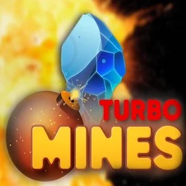 Turbo Mines game by Turbo Games – logo hosted on Afkspin Casino